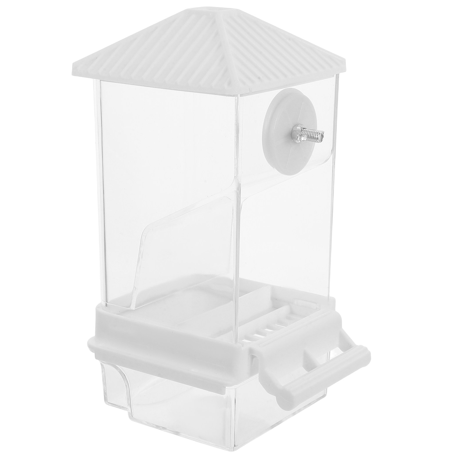 Automatic Pet Feeder - Automatic No-Spill Bird Feeder Plastic Parrot