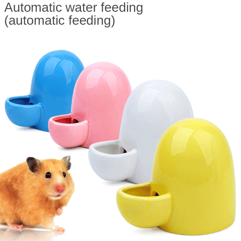 Automatic Pet Feeder - New Ceramic Pet Hamster Automatic Water