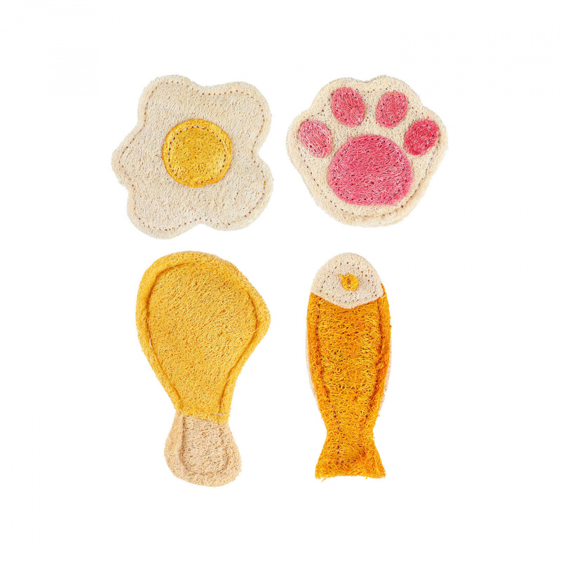 Cross-border loofah pet toy fo - Catnip Toys recension och pris