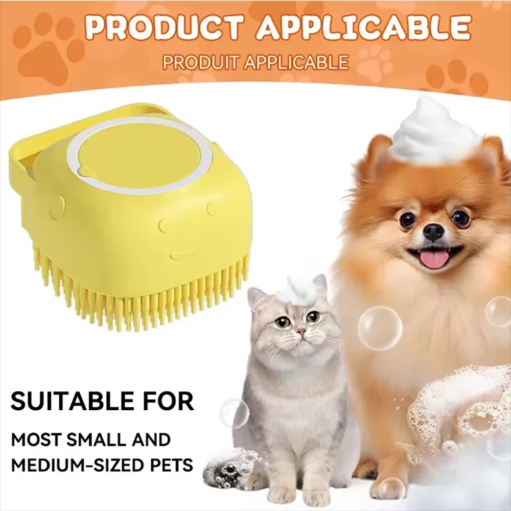 Silicone Bath Massage Brush Mu - Pet Supplies App recension och pris