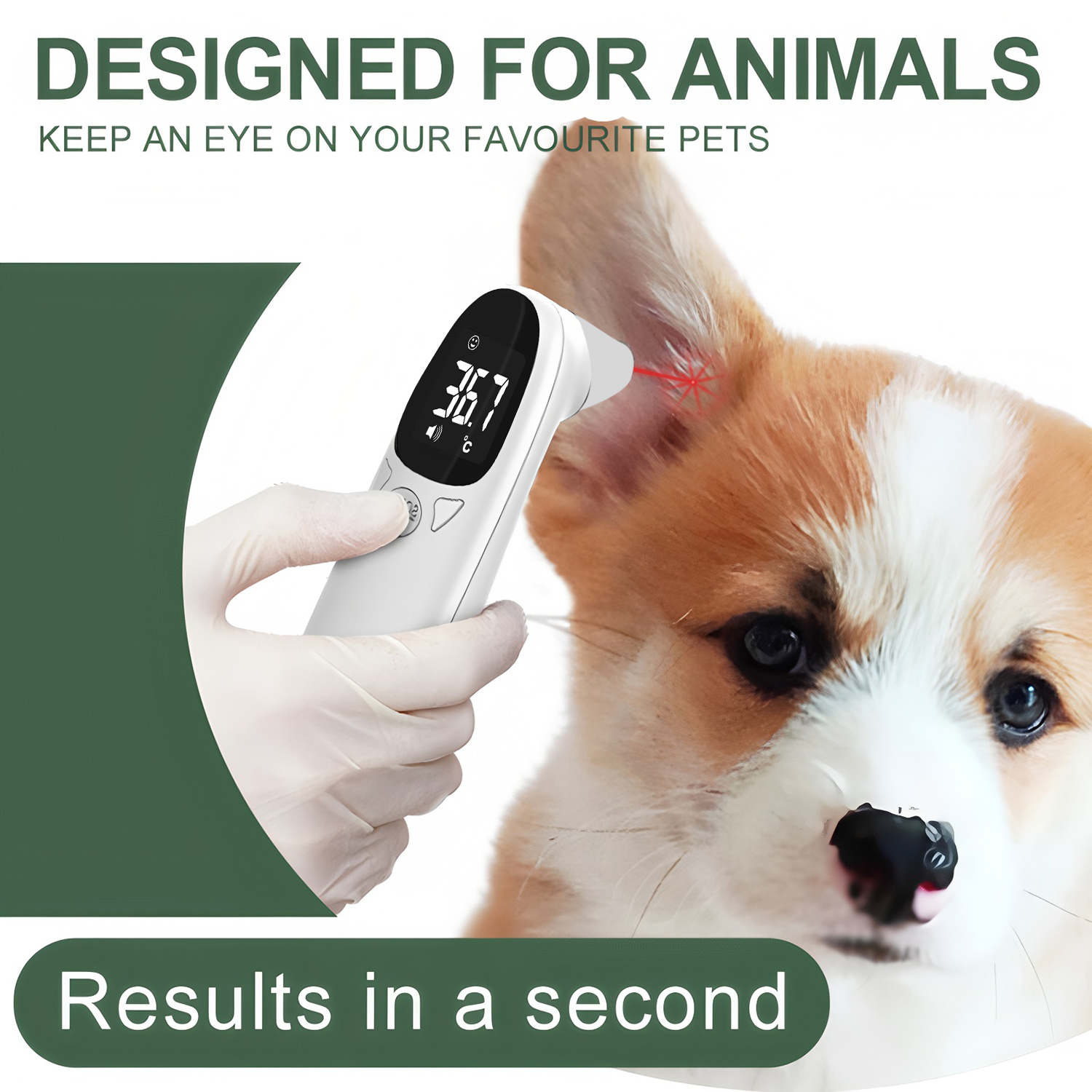 Pet Ear Digital Thermometer No - Pet Supplies App recension och pris