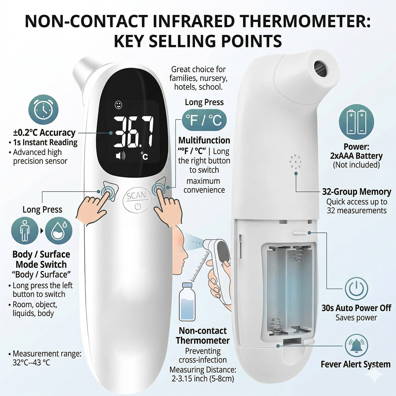 Pet Ear Digital Thermometer No - Pet Supplies App recension och pris