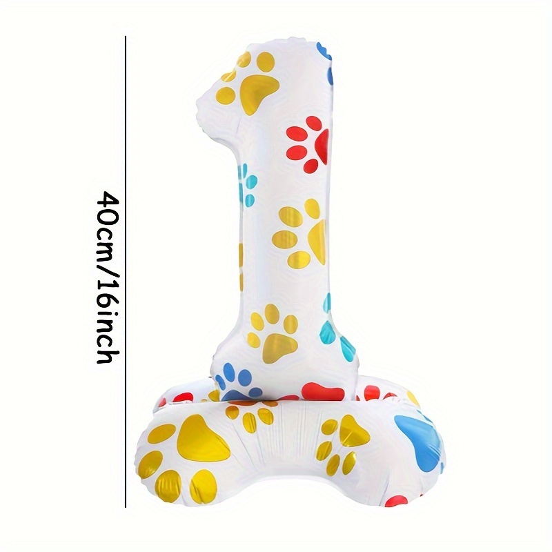 1Pc 16 Inch White Standing Num - Pet Supplies App recension och pris