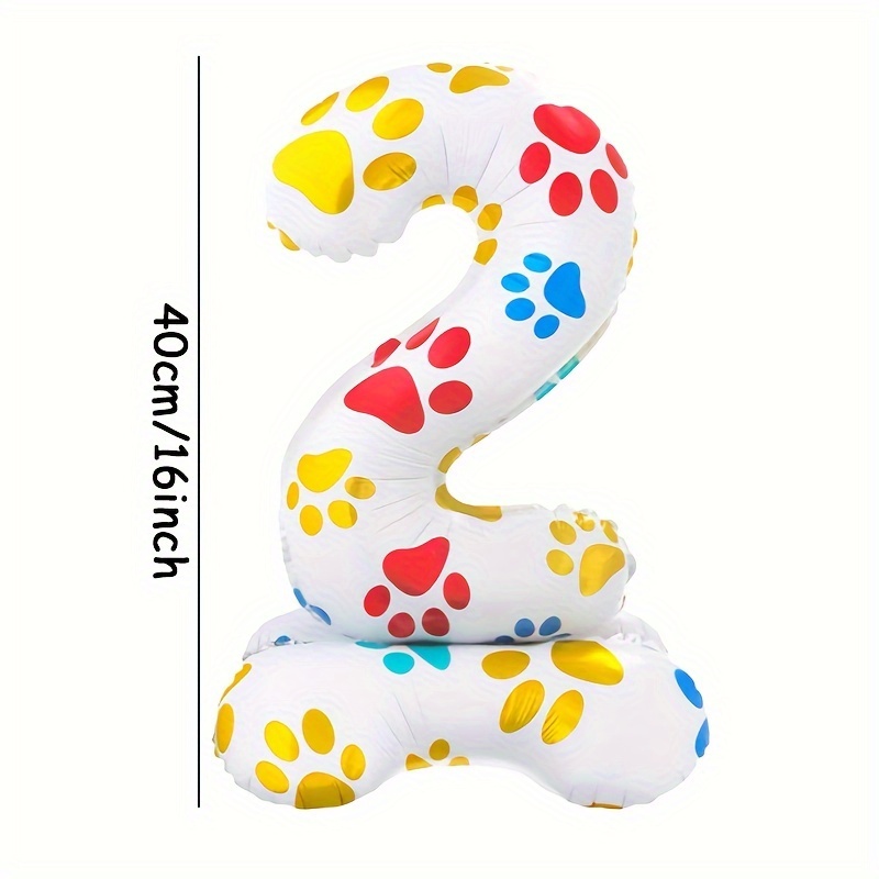 1Pc 16 Inch White Standing Num - Pet Supplies App recension och pris