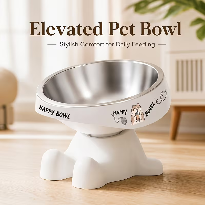 Cute Elevated Pet Bowl, Raised - Royal Canin Food Medium recension och pris