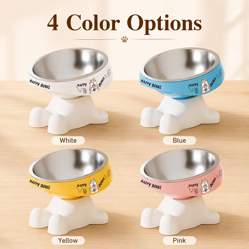 Cute Elevated Pet Bowl, Raised - Royal Canin Food Medium recension och pris